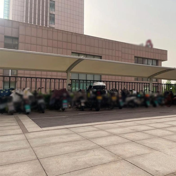 丰宁膜结构电动车棚