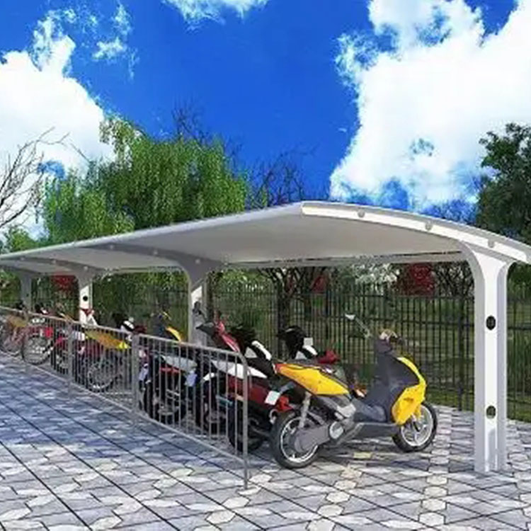 丰宁膜结构电动车棚